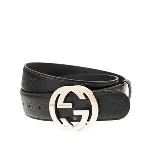 Men's GUCCI Signature leather belt